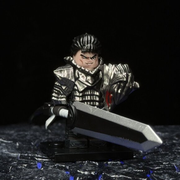 Berserk Custom Minifigure – Berserker Armor Guts with Beast Mount Set - Picture 3 of 4